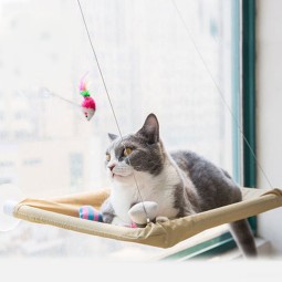 Cat Window Bed Factory - Window-mounted Sunny Hammock Perch No Screws Suction