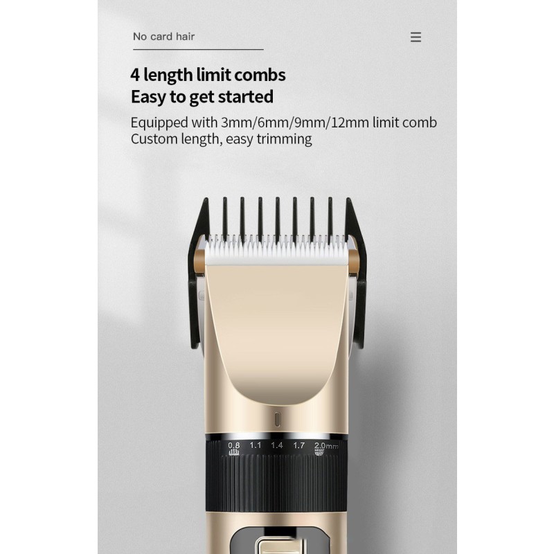 Pet Shaver Manufacturer - Adjustable Power Rechargeable Hair Grooming Clippers