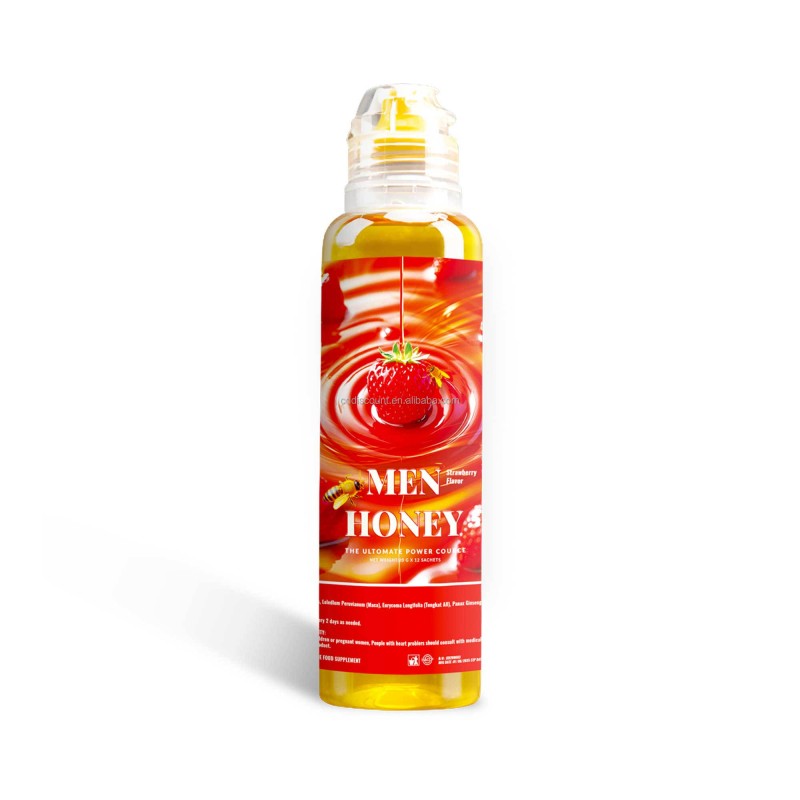 Men Energy Drink Manufacturer - OEM Custom Herbal Honey Plastic Bottle