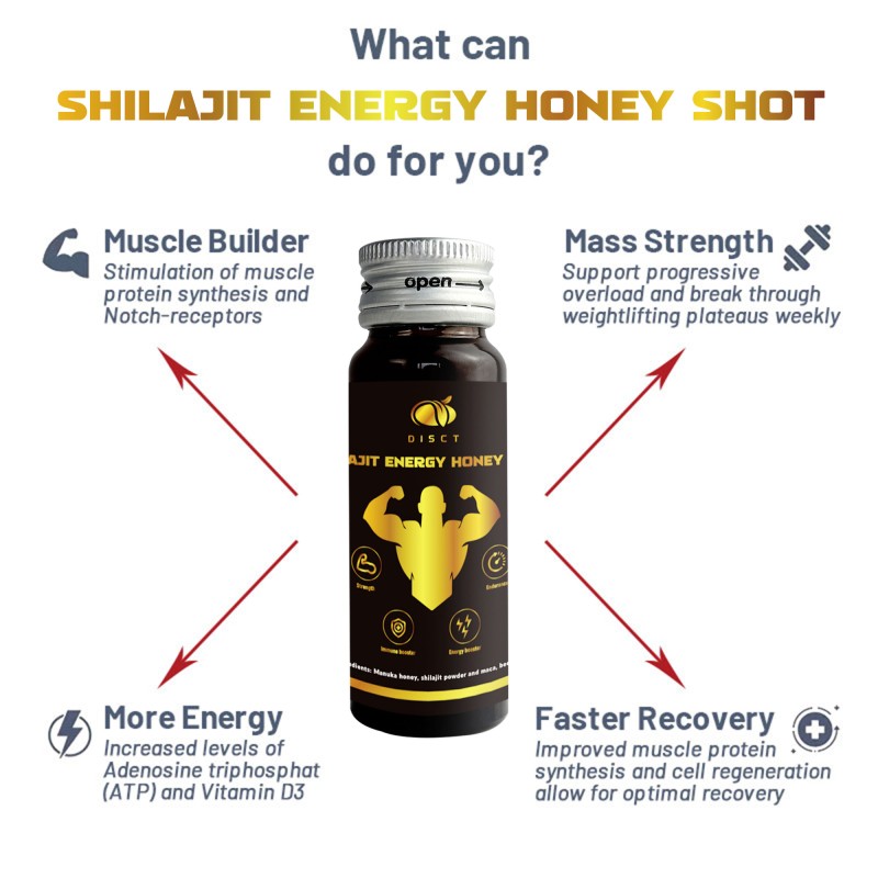 Men Energy Booster Drink Manufacturer - Private Label Shilajit Honey