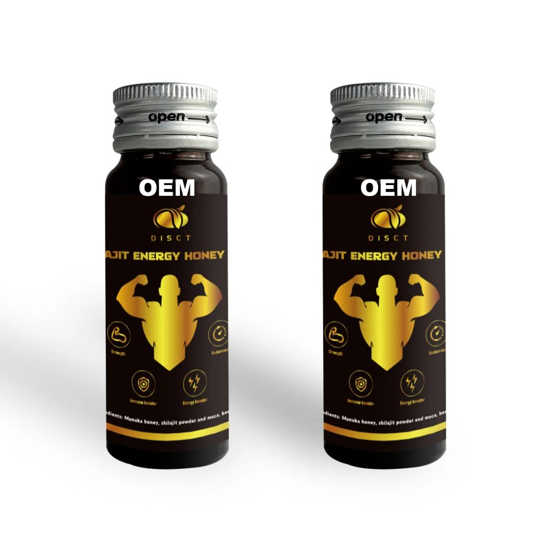 Men Energy Drink Manufacturer - OEM Shilajit Honey Shot
