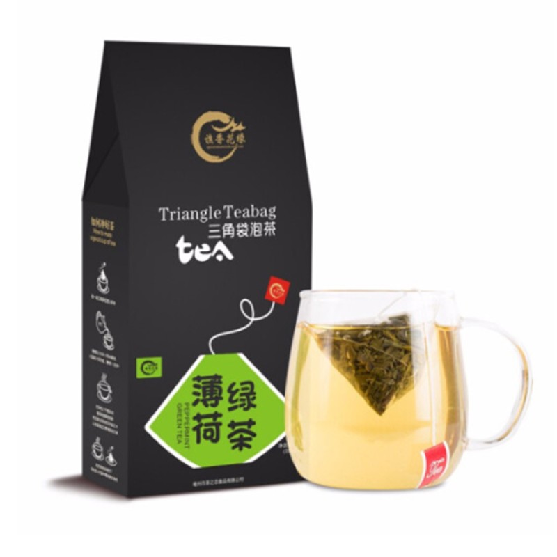 Detox Tea Manufacturer - Private Label Natural Mint Green