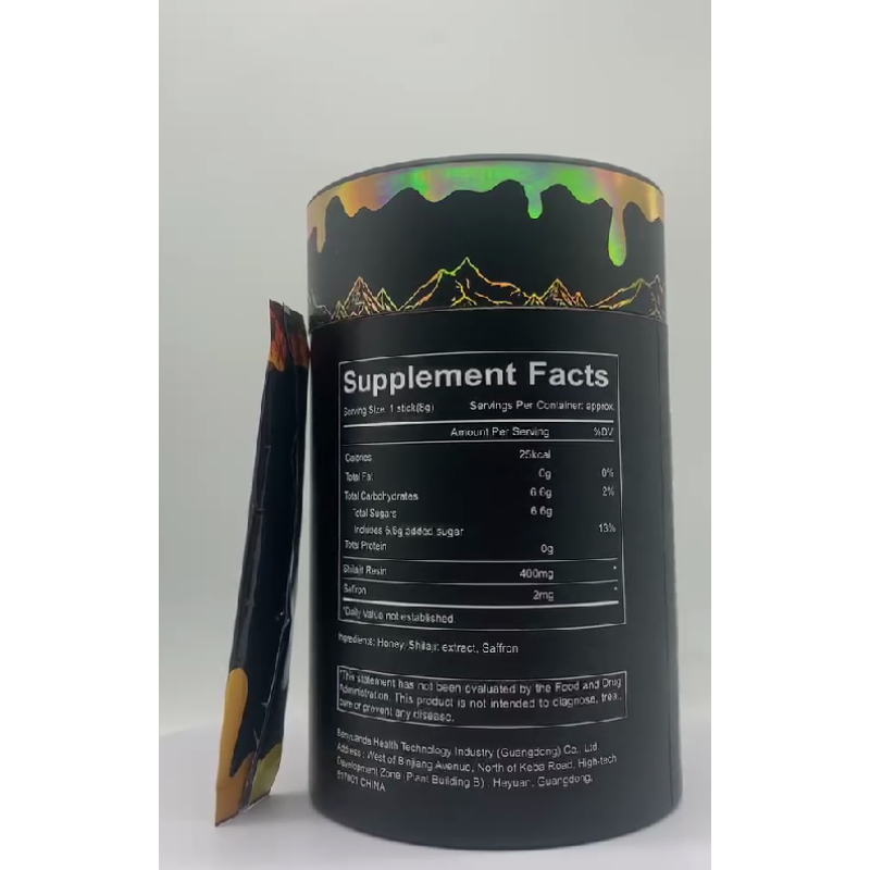 Shilajit Honey Sticks Manufacturer - OEM Herbal Energy Immune Support
