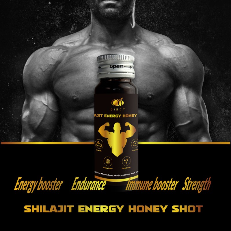 Men Energy Drink Manufacturer - OEM Shilajit Honey Shot