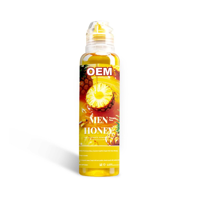 Men Energy Drink Manufacturer - OEM Custom Herbal Honey Plastic Bottle