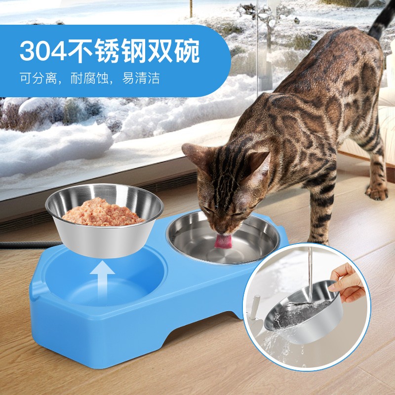Automatic Feeder Bowl Factory - 5L Double Bowl Constant Temperature