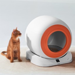 Smart Cat Toilet Supplier - 65L Large Capacity Self-Cleaning APP