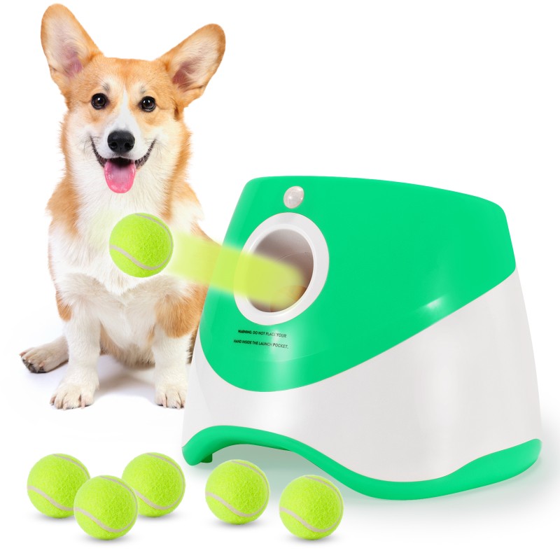 Pet Toy Ball Manufacturer - ABS Automatic Tennis Ball Launcher