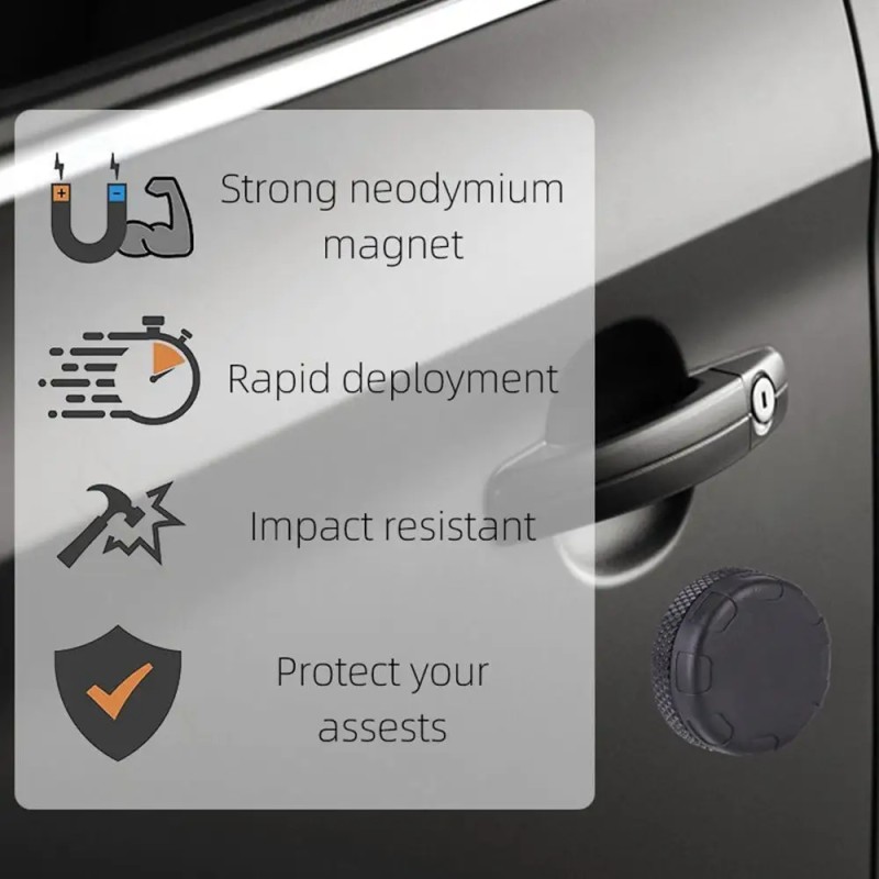 Air Tag Case Manufacturer - Metal Suction GPS Tracker Holder