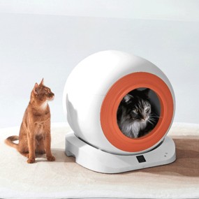 Smart Cat Toilet Supplier - TUYA APP Control Self-Cleaning Safety