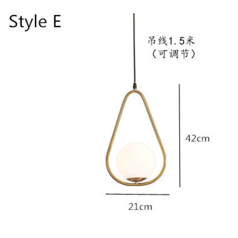 Hotel Chandelier Factory - Postmodern Glass Ball Lighting Restaurant