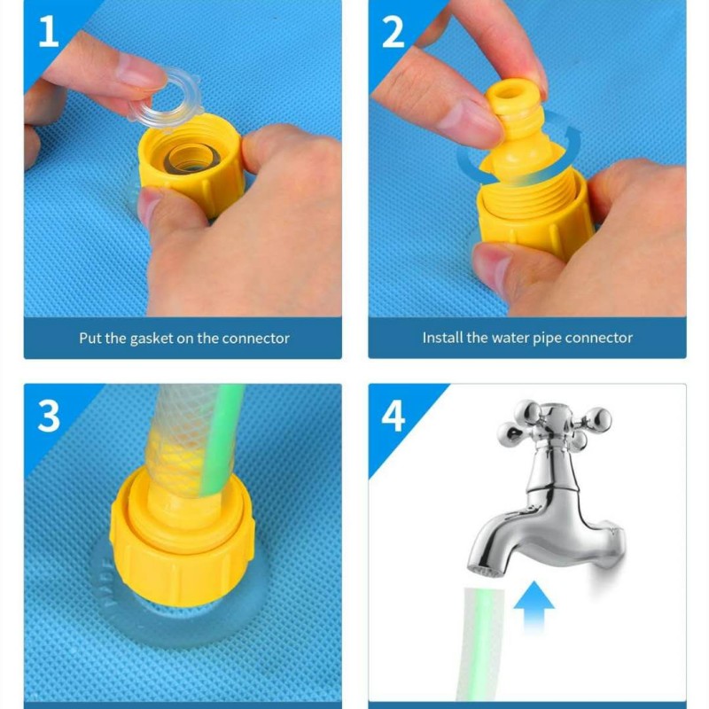 Inflatable Splash Pad Supplier - PVC Non-Slip Outdoor Lawn Game