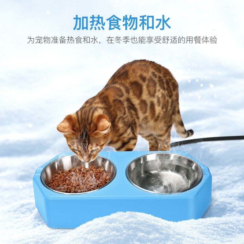 Automatic Feeder Bowl Factory - 5L Double Bowl Constant Temperature