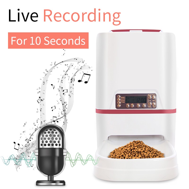 Automatic Pet Feeder Factory - 6L Feeder with Camera Recording