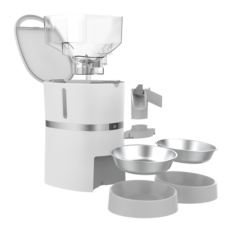 Smart Feeder Factory - Double Bowl Two Way Splitter Auto