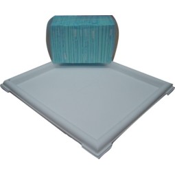 Dog Toilet Tray Factory - Plastic Training Tray Puppy Pad Holder