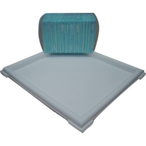 Dog Toilet Tray Factory - Plastic Training Tray Puppy Pad Holder