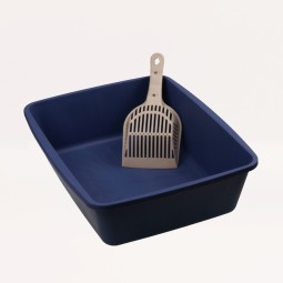 Colorful Cat Litter Box Manufacturer - Open Litter Pan Two Sizes Colors