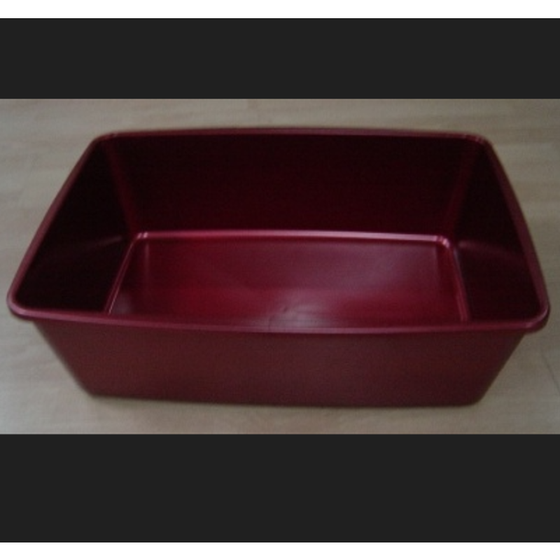 Colorful Cat Litter Box Manufacturer - Open Litter Pan Two Sizes Colors