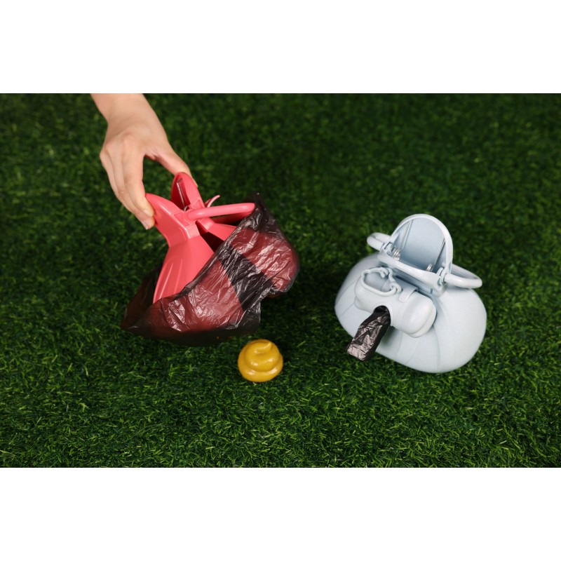 Pet Poop Scoop Manufacturer - Portable Handheld Size Waste Bag Included