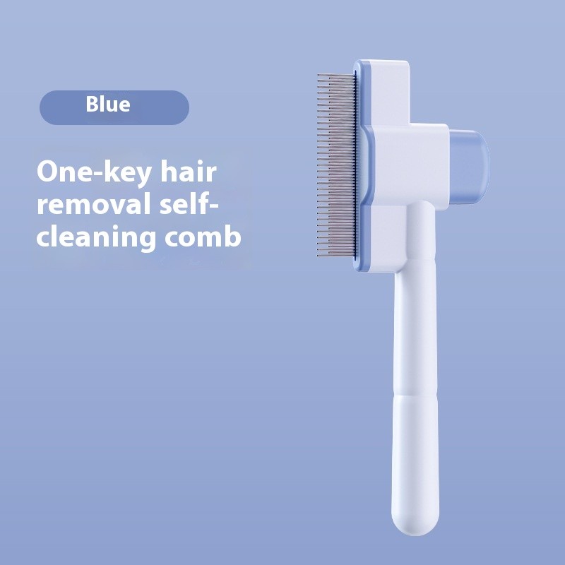 Cat Hair Removal Comb Factory - One-Button Floating Grooming