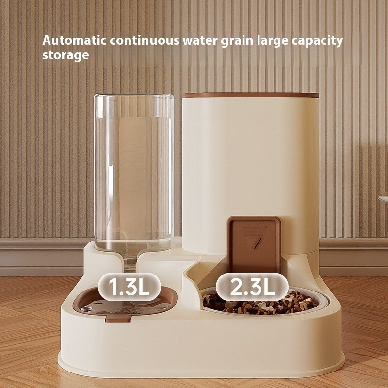 Pet Water Dispenser Supplier - Automatic Plastic Feeder Bowl