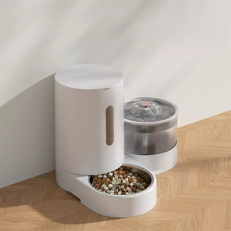 Automatic Pet Feeder Factory - Large Capacity Dry Wet Separation Food Water