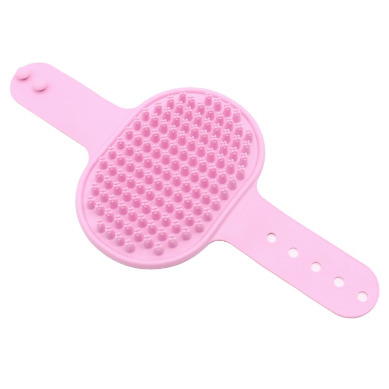 Pet Grooming Brush Supplier - Rubber Bath Brush Effective Hair Removal Modern