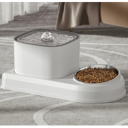 Automatic Pet Fountain Supplier - Stainless Steel Bowl Eco-friendly Durable
