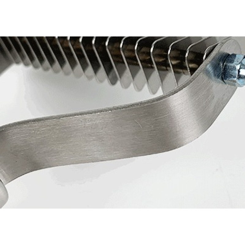 Pet Rake Comb Manufacturer - Wooden Handle Double-sided Dog Hair Removal Comb