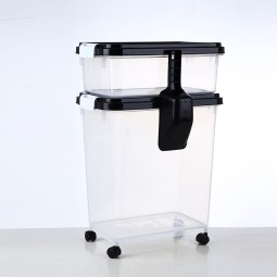 Pet Food Container Supplier - 30L 10L Combo Airtight Stackable with Scoop
