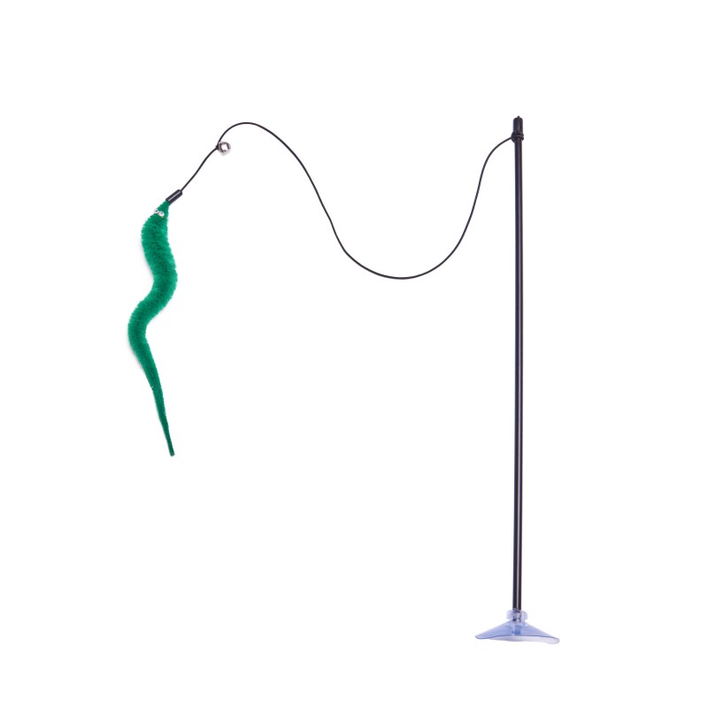 Cat Wand Toy Factory - Bell Wooden Mouse Tease Stick Toys Direct Sales