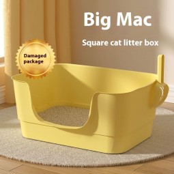 Cat Litter Basin Supplier - Splash-Proof Odor-Proof Closed Toilet Potty