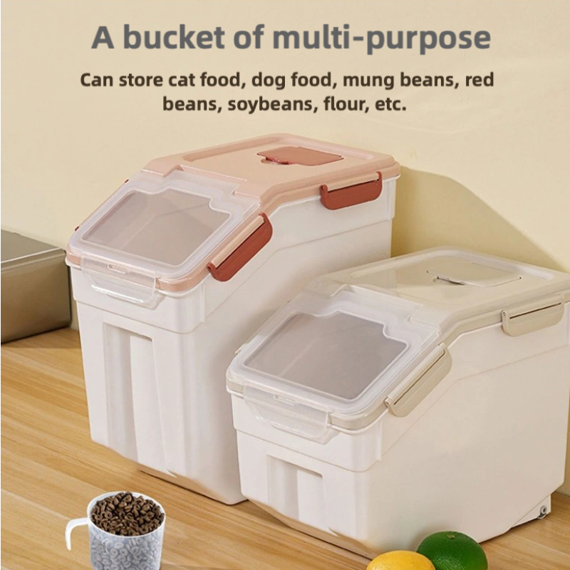 Pet Food Container Manufacturer - High Quality 25kg Storage Bucket Bins
