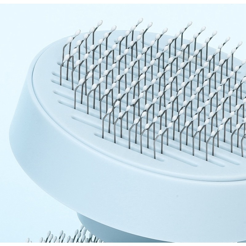 Pet Needle Comb Factory - ABS Stainless Steel Brush Cleaning Beauty Tool
