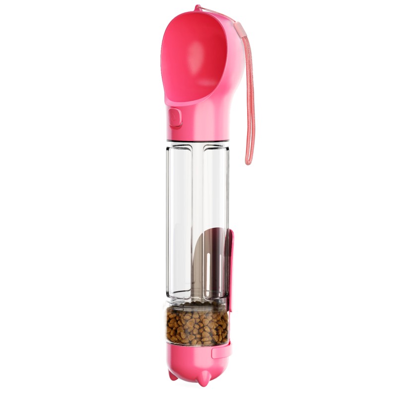Portable Pet Water Bottle Factory - 3-in-1 Outdoor Multifunctional Travel Feeder