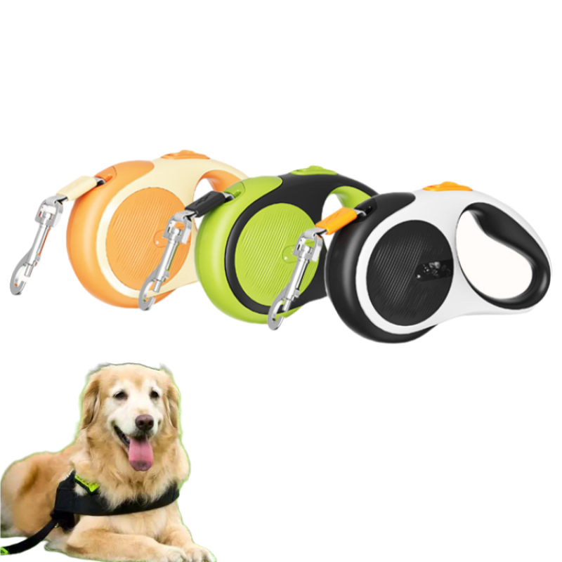 Retractable Dog Leash Factory - 360 Tangle-Free Nylon Puppy Outdoor Lead