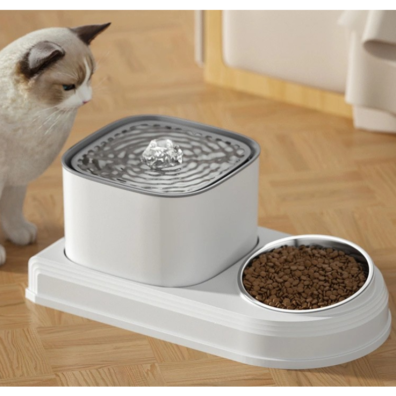 Automatic Pet Fountain Supplier - Stainless Steel Bowl Eco-friendly Durable