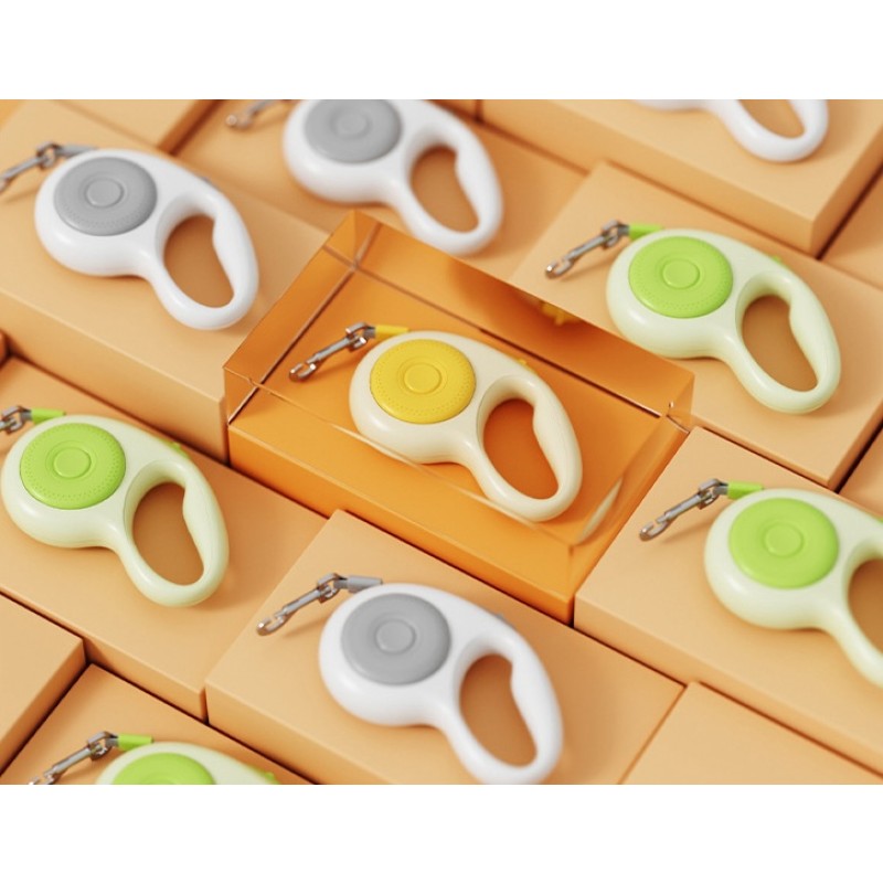 PU Leather Dog Leash Supplier - Luxury Rope with Lights Shock Absorb Training