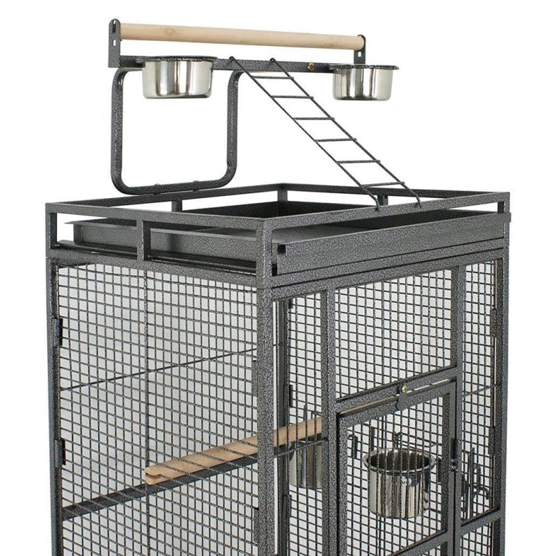 Parrot Cage Supplier - 61-inch 2 In1 Large Playtop Rolling