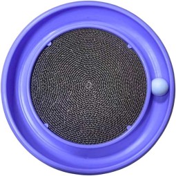 Cat Turbo Scratcher Supplier - 2 in 1 Cardboard Ball Track