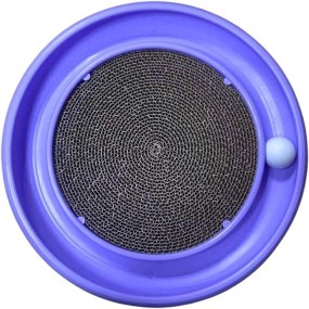 Cat Turbo Scratcher Supplier - 2 in 1 Cardboard Ball Track
