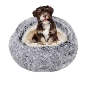 Pet Kennel Supplier - Semi-enclosed Warm Plush Cushion