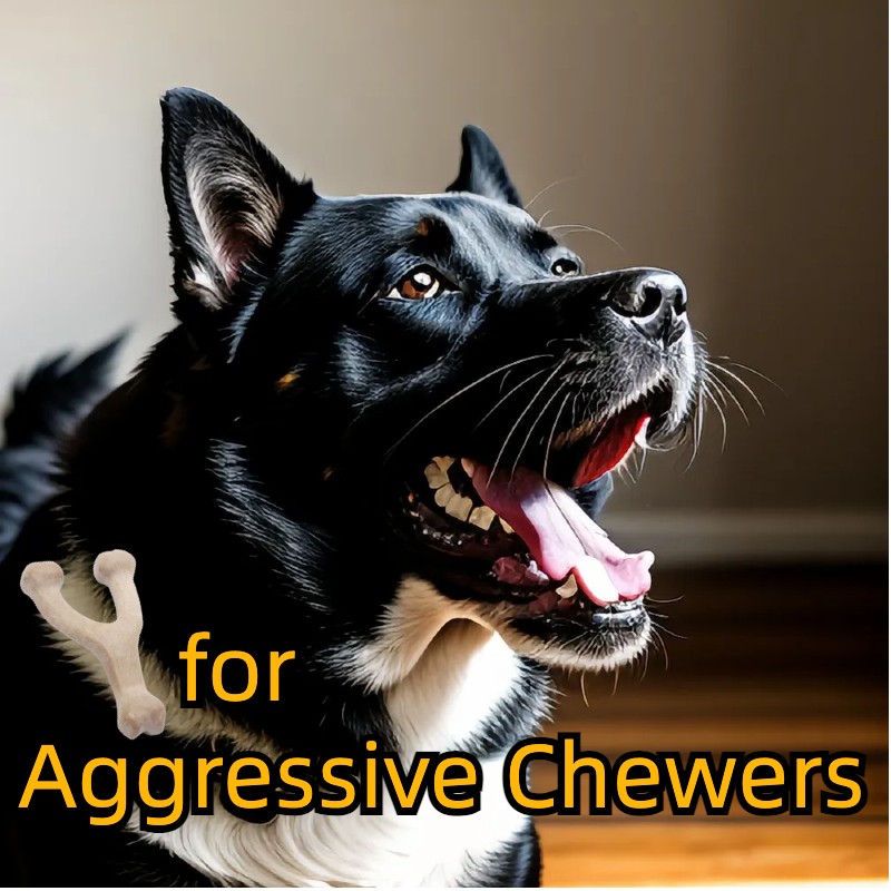 Biodegradable Dog Bones Supplier - Eco-Friendly Y-Bone Wishbone Aggressive Chewers