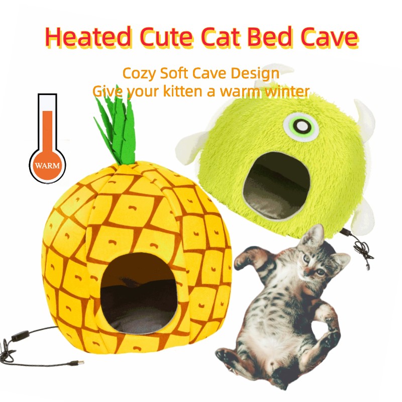 Radiator Cat Bed Supplier - Pineapple Design Durable Cloth Warm Cave