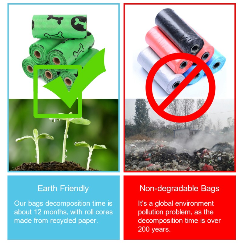 Pet Waste Picker Supplier - Eco-Friendly Long Handle Tie Handles Biodegradable