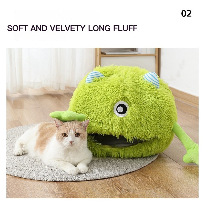 Double-Sided Pet Bed Supplier - Egg Crate Foam Skidproof Removable Cover