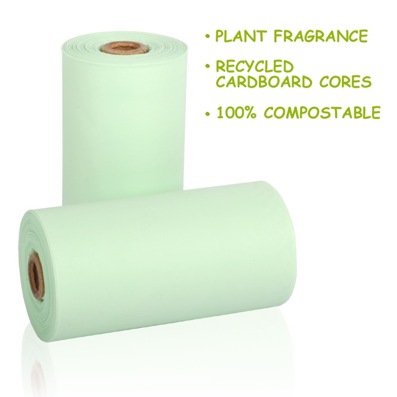 Custom Poop Bags Manufacturer - OEM Printed Cornstarch Compostable Bag
