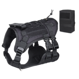 Pet Tactical Vest Factory - Oxford Cloth Adjustable No Pull Harness