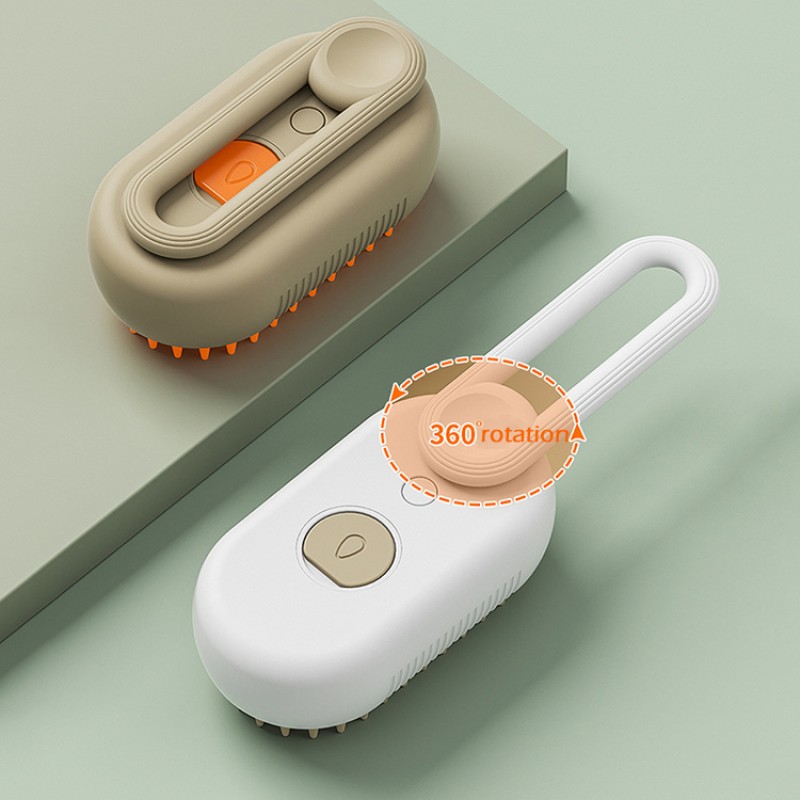 Cat Grooming Brush Supplier - Water Spray Steam Brush Easy Grooming